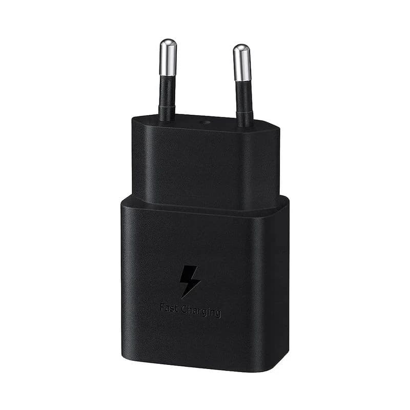آداپتور شارژ سامسونگ 15 وات PD های کپی | شارژر دیواری Type-C Fast Charge