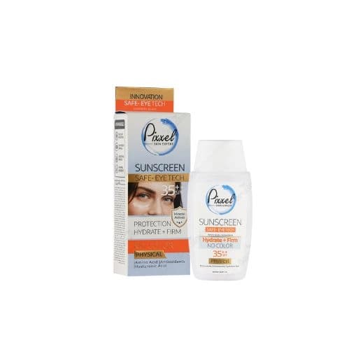 کرم ضد آفتاب دور چشم و صورت فیزیکال بیرنگ پیکسل Pixel Sunscreen Eye & Face 50ml — تصویر ۲