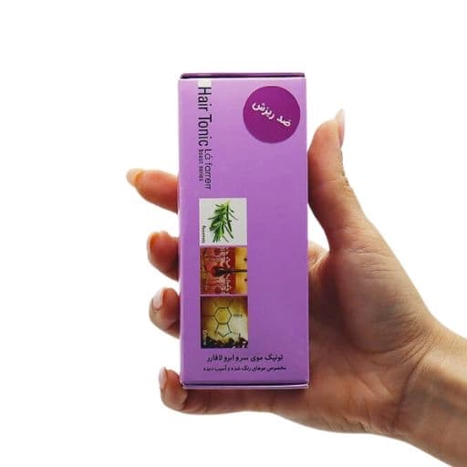 تونیک تقویتی موی سر و ابرو لافارر مخصوص موهای رنگ شده حجم 60ml — تصویر ۳