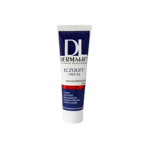 کرم مرطوب کننده اوره و اوسرین 5 درصد درمالیفت مدل Eczolift 50ml