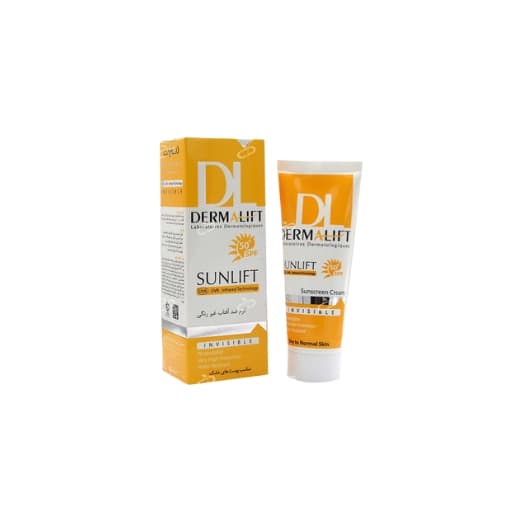 کرم ضد آفتاب درمالیفت مدل Invisible پوست خشک حجم 40ml — تصویر ۲