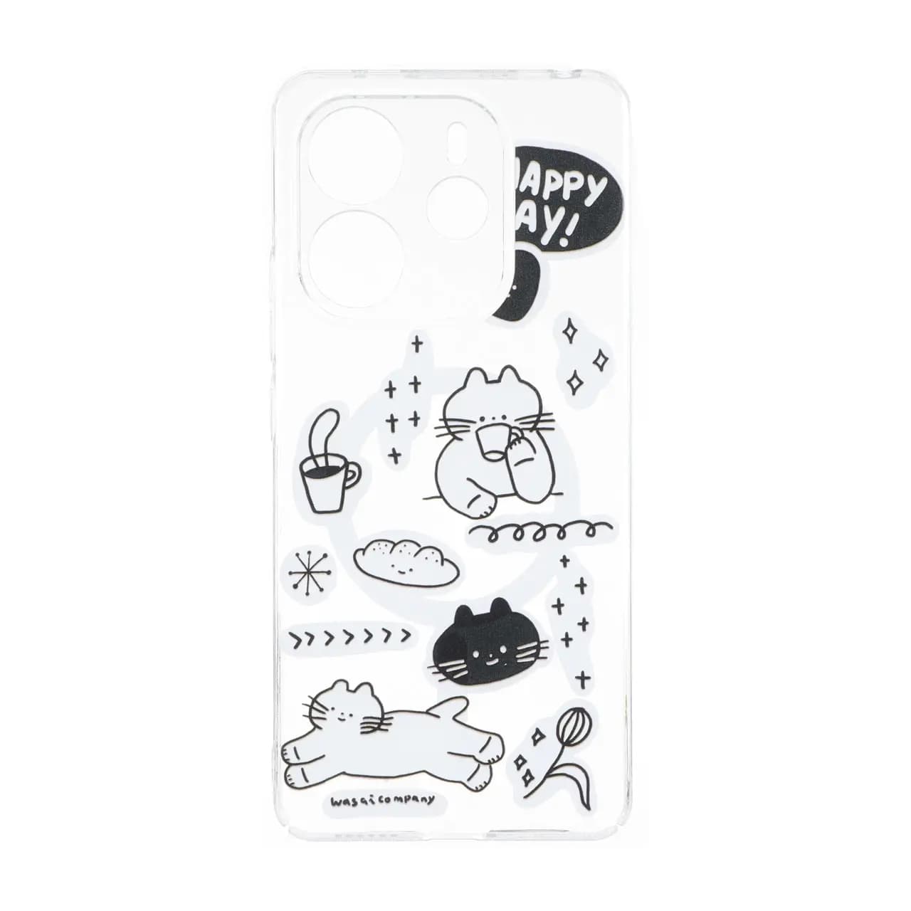قاب Cute کریستالی طرح مگ سیف محافظ لنزدار Xiaomi Redmi Note 14 4G – کد 84