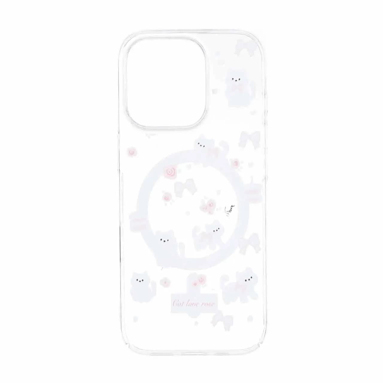 قاب Cute کریستالی طرح مگ سیف Apple iPhone 16 Pro – کد 655