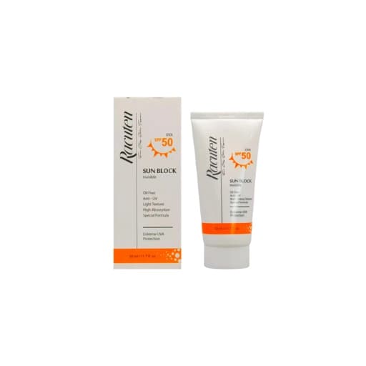 ضدآفتاب بی‌رنگ راکوتن SPF 50 مناسب پوست چرب و مختلط 50ml — تصویر ۳