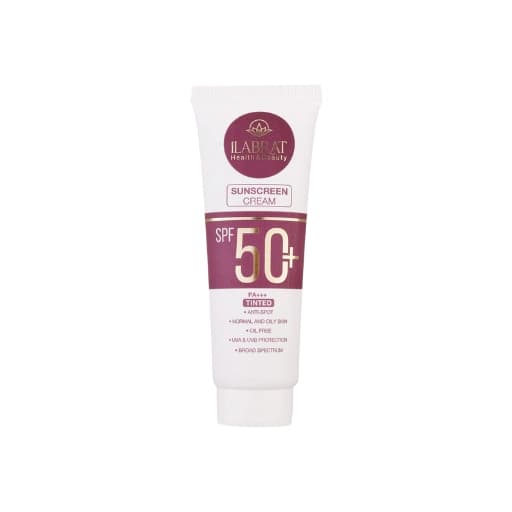 کرم ضدآفتاب ضدلک بی‌رنگ ایلابرت ilabrat Invisible Sunscreen +SPF50 40ml — تصویر ۲