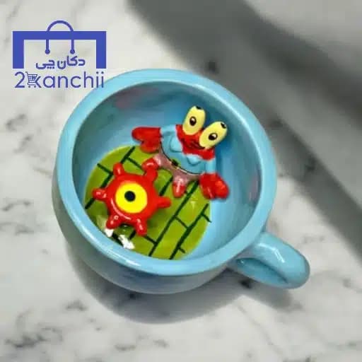 ماگ سرامیکی دستساز آقای خرچنگ
