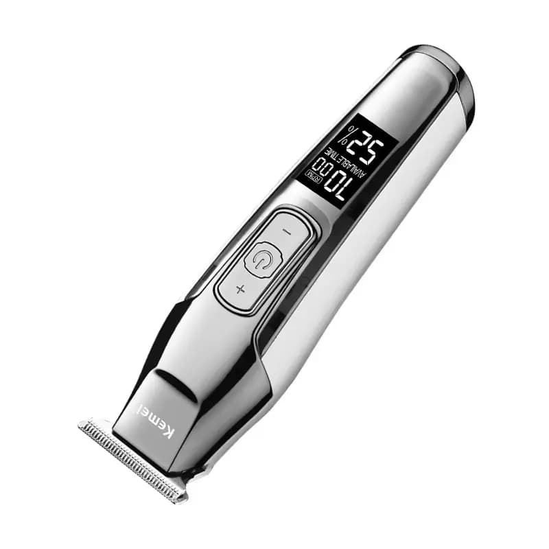 ماشین اصلاح خط‌زن کیمی (Kemei) مدل KM-5027A با نمایشگر دیجیتال و ۲۷۰ دقیقه کارکرد اورجینال (عمده و تک) — تصویر ۱۱