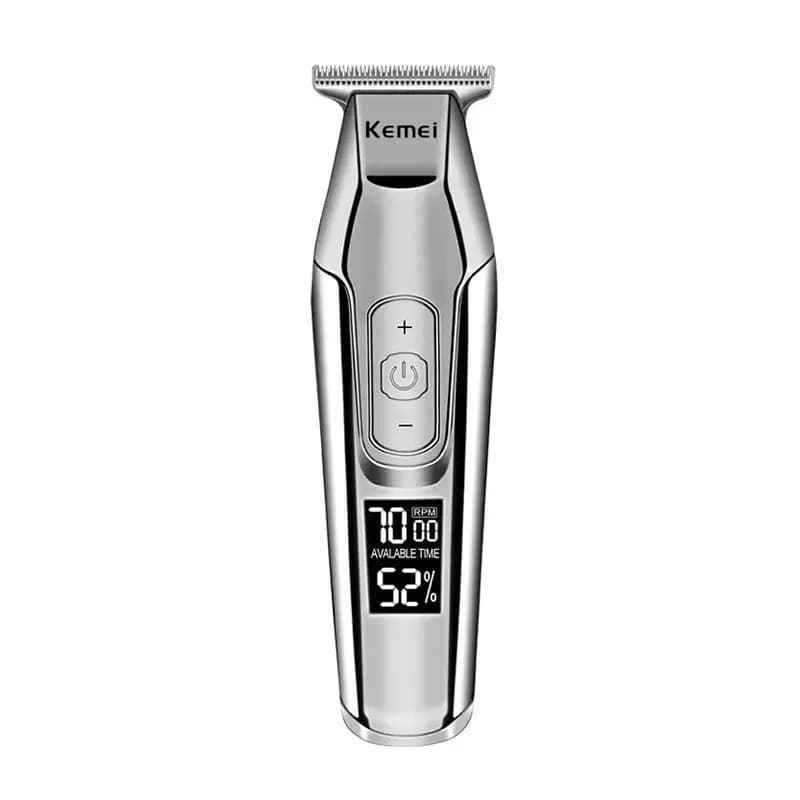 ماشین اصلاح خط‌زن کیمی (Kemei) مدل KM-5027A با نمایشگر دیجیتال و ۲۷۰ دقیقه کارکرد اورجینال (عمده و تک) — تصویر ۹