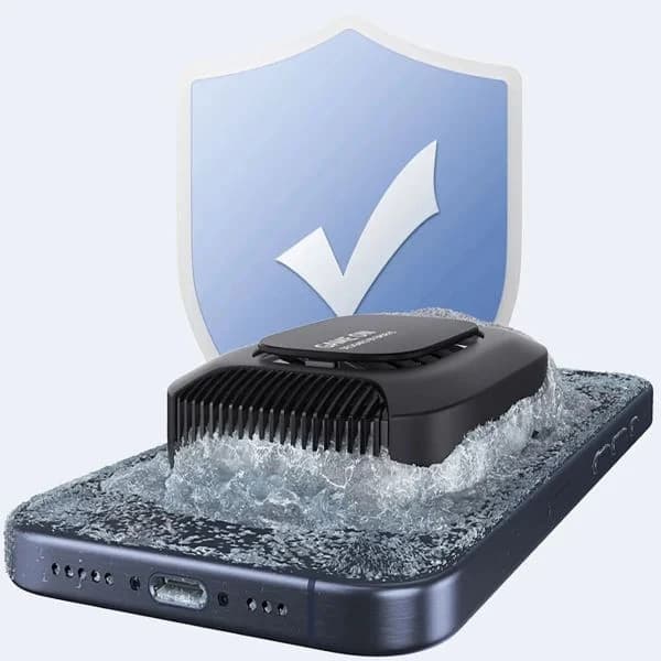 شارژر رومیزی 15 وات بیسوس مدل 15W Wireless Charger Magnetic Phone Cooler — تصویر ۶