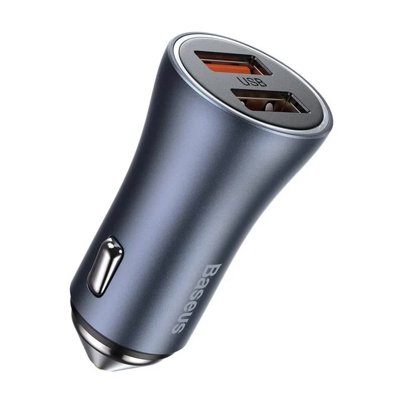 شارژر فندکی باسئوس مدل TZCCJD-40W به همراه کابل تبدیل USB-C — تصویر ۵