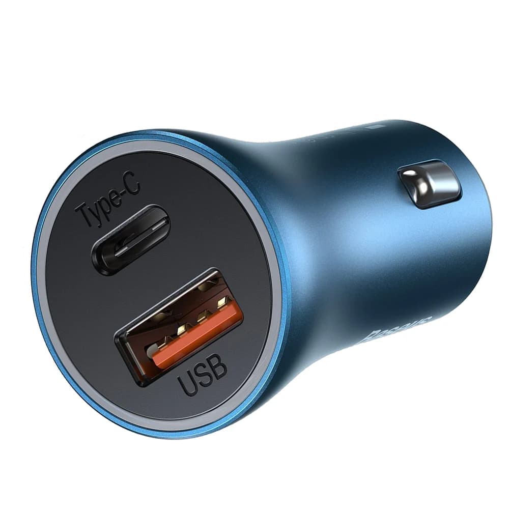 شارژر فندکی باسئوس مدل Golden Contactor به همراه کابل تبدیل USB-C — تصویر ۴