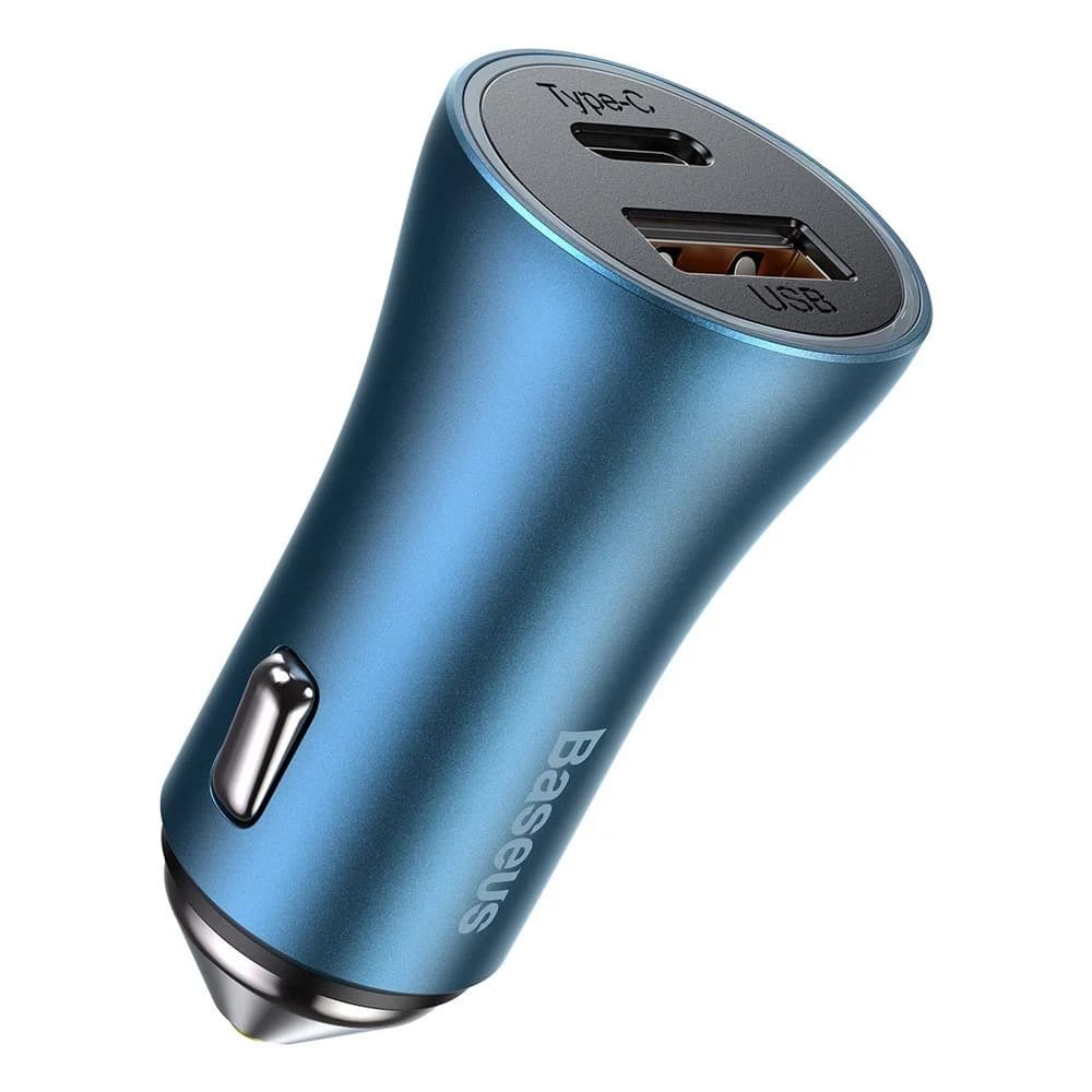 شارژر فندکی باسئوس مدل Golden Contactor به همراه کابل تبدیل USB-C — تصویر ۸