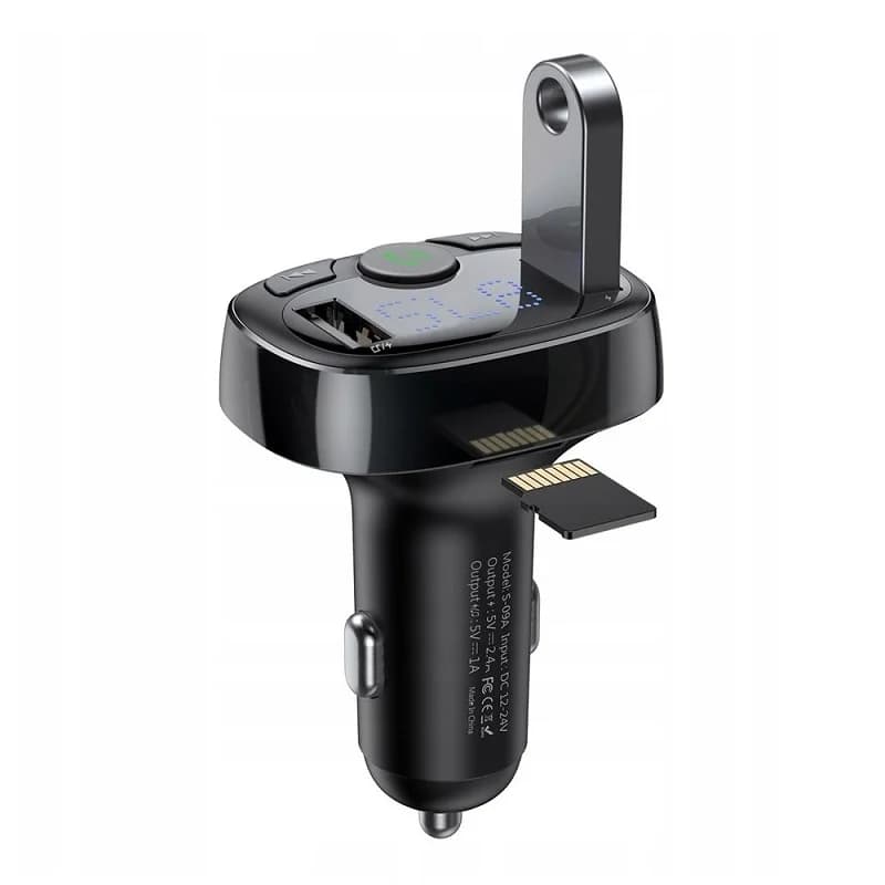شارژر فندکی باسئوس مدل FM Transmitter — تصویر ۲