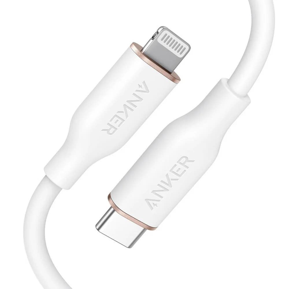 کابل تبدیل USB-C به لایتنینگ انکر مدل Powerline III Flow A8663 طول 1.8 متر — تصویر ۴