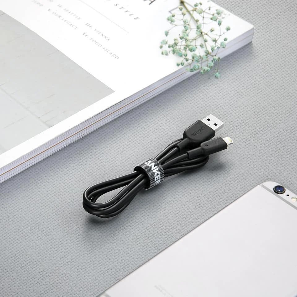 کابل تبدیل USB به لایتنینگ انکر مدل A8433 PowerLine II طول 1.8 متر — تصویر ۵