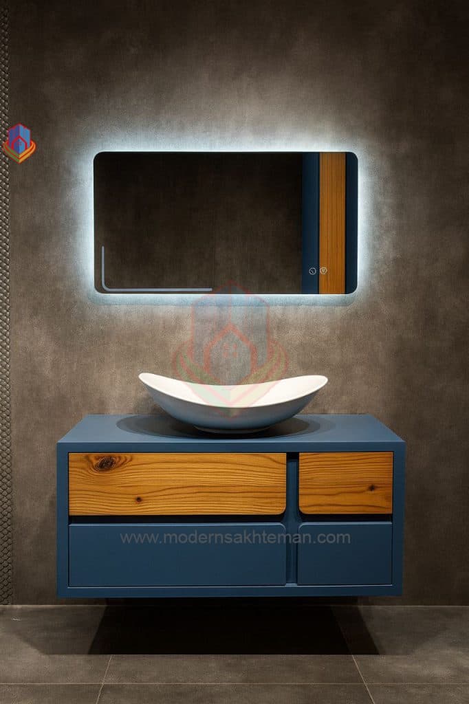 روشویی کابینتی مدرن مدل 1021 — تصویر ۲