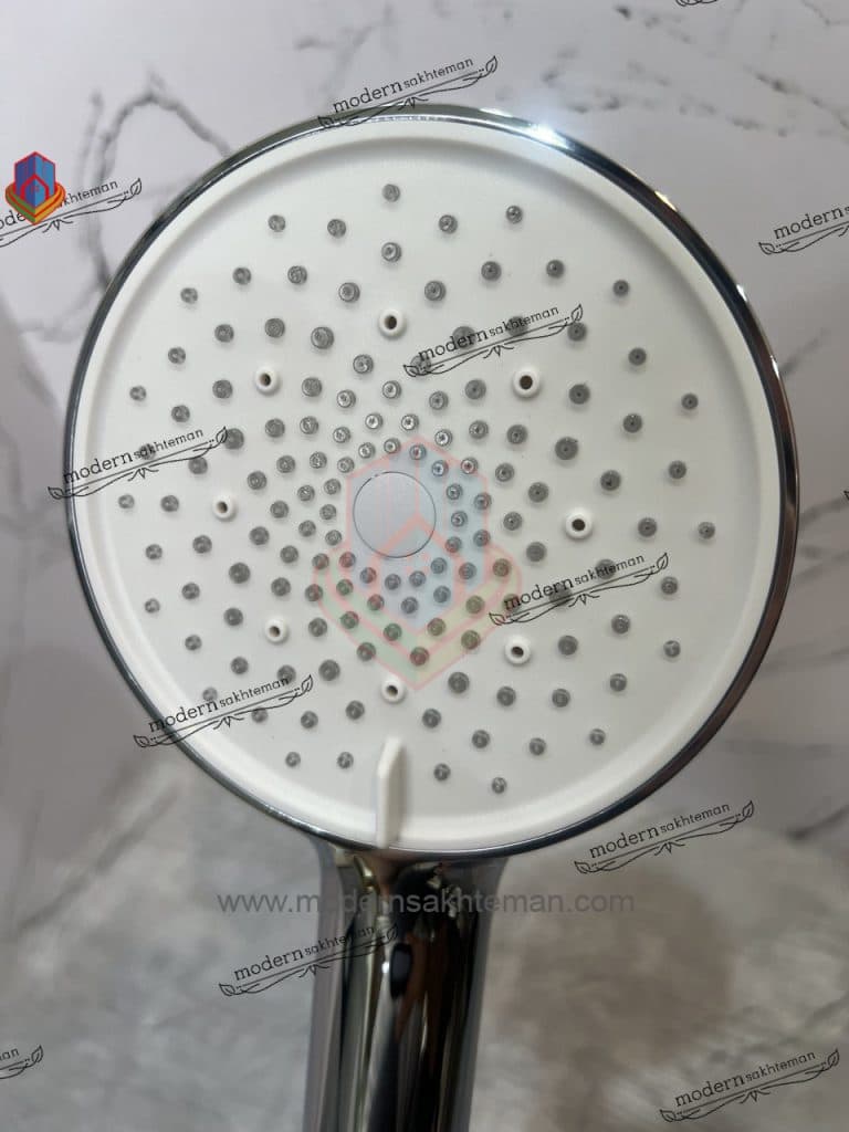 سردوش سفید کروم کد G515 — تصویر ۳