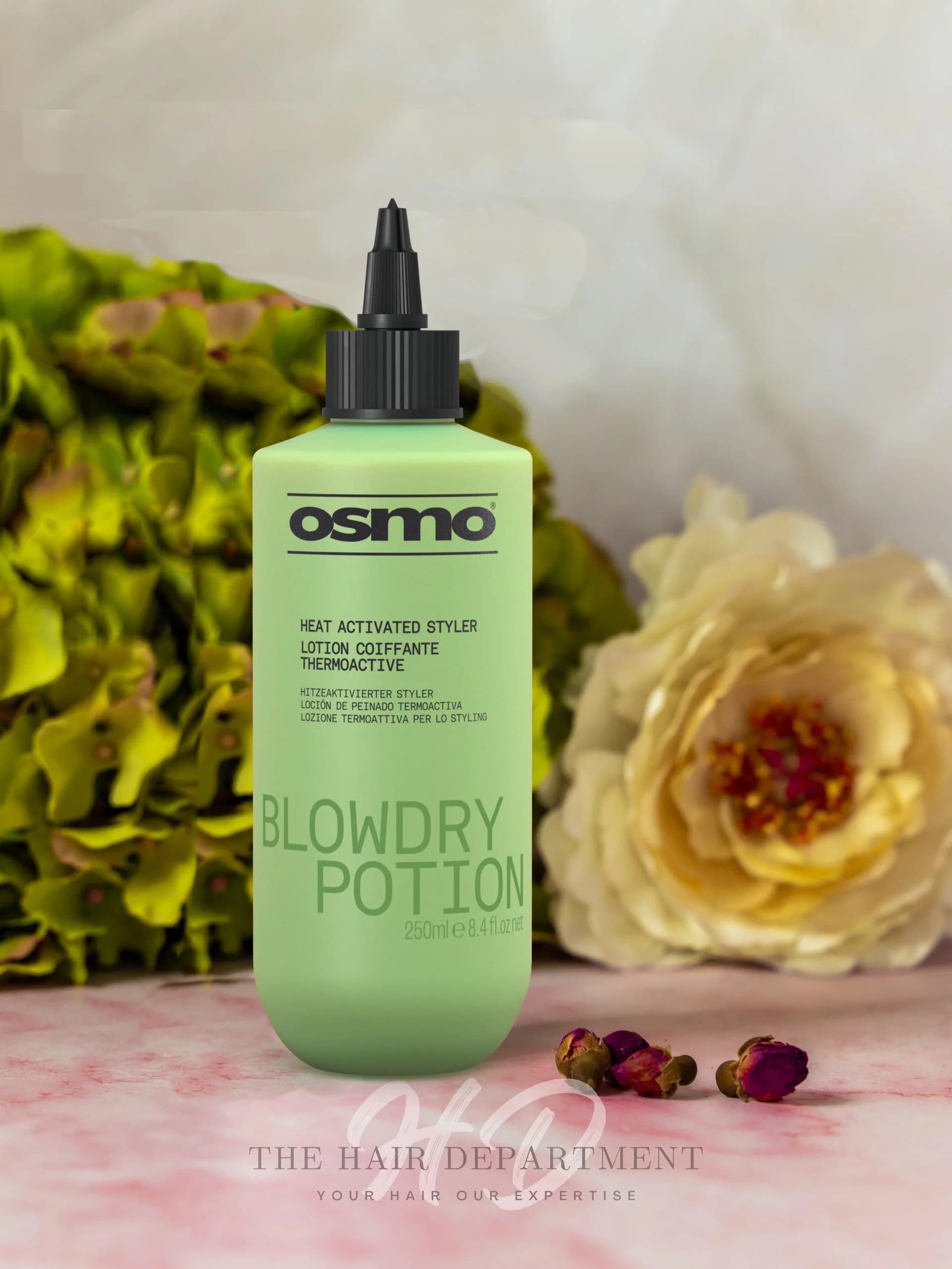 لوسیونمو Blowdry Potion اسمو حالتدهنده و محافظ حرارت حجم 250 میلیلیتر — تصویر ۵