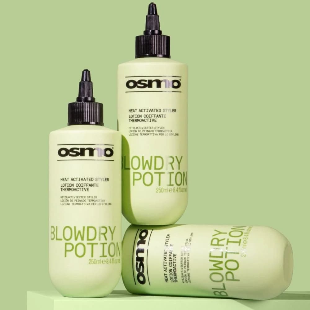 لوسیونمو Blowdry Potion اسمو حالتدهنده و محافظ حرارت حجم 250 میلیلیتر — تصویر ۶