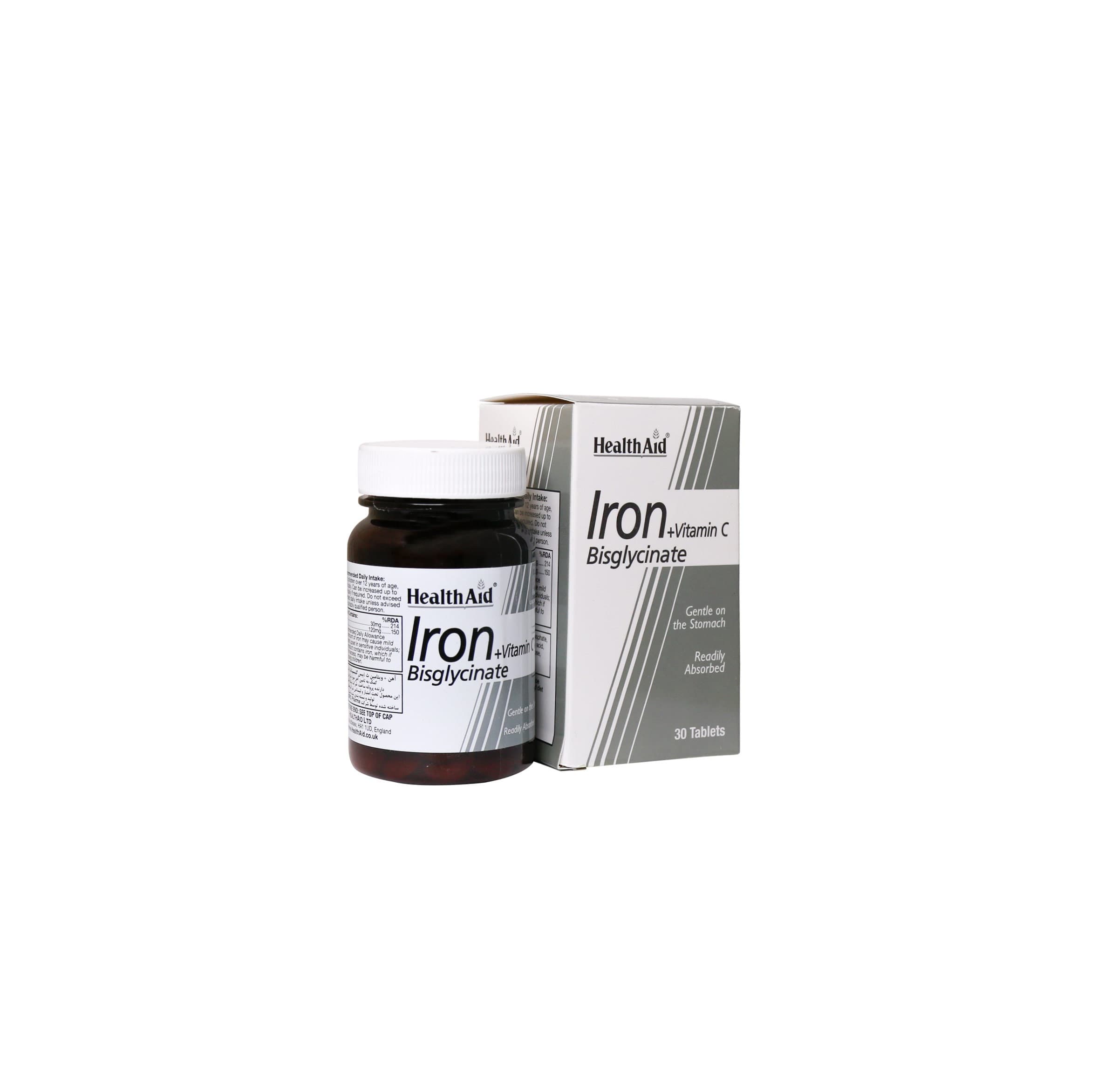 قرص آیرون بیس گلیسینات هلث اید | Health Aid Iron Bisglycinate