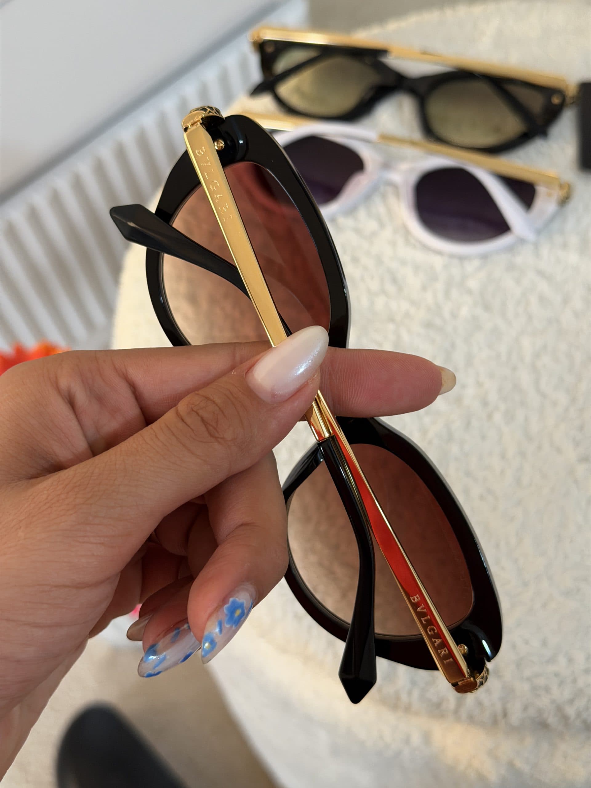 عینک آفتابی بولگاری زنانه گربه ای BVLGARI — تصویر ۶