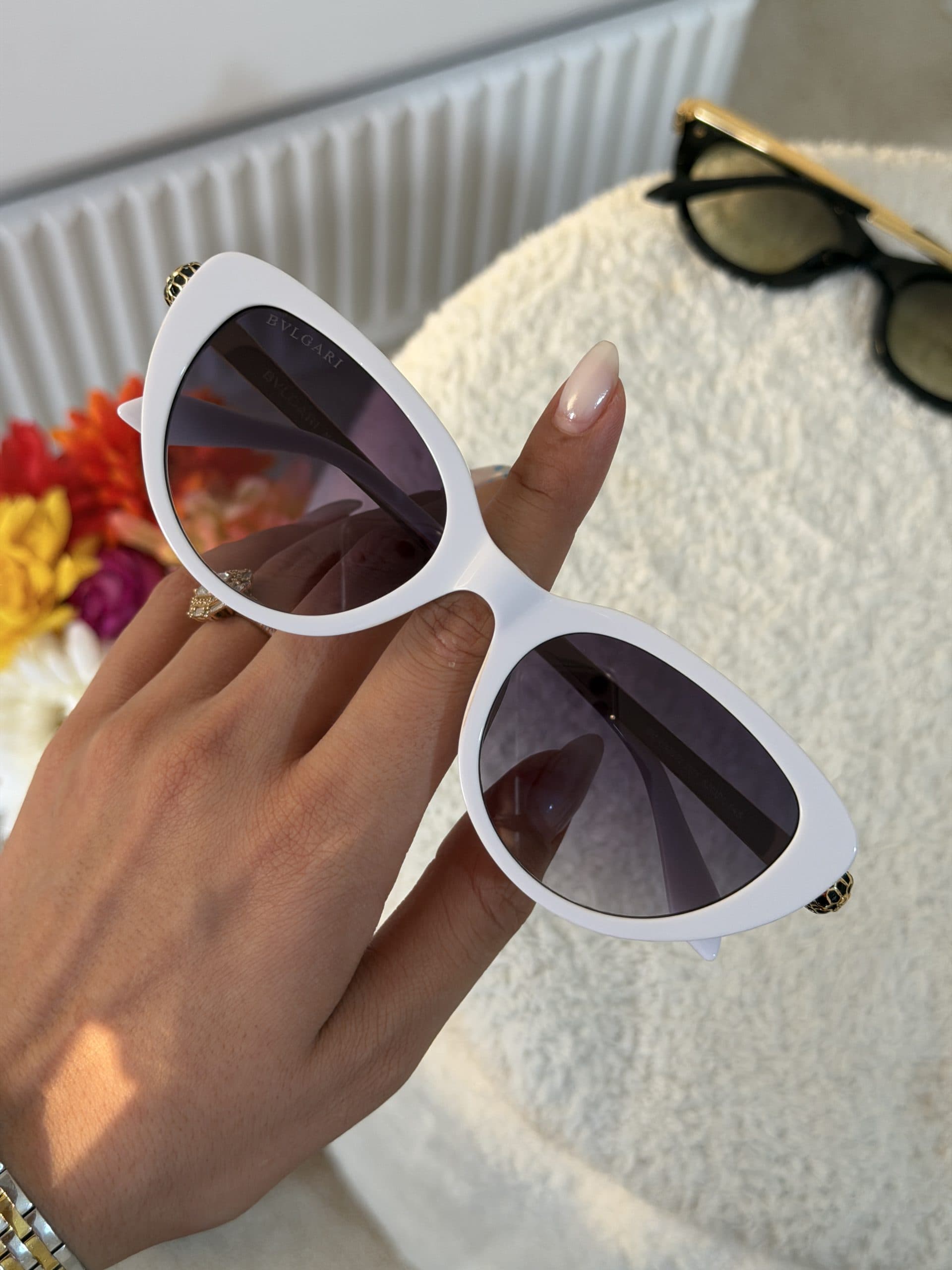 عینک آفتابی بولگاری زنانه گربه ای BVLGARI — تصویر ۲
