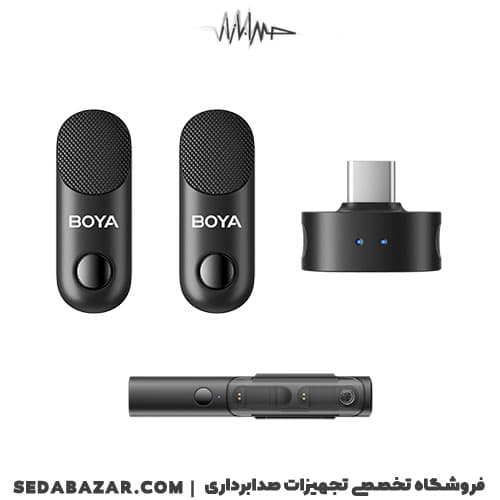 BOYA Magic 05 میکروفون بی سیم یقه ای مگنتی و دستی