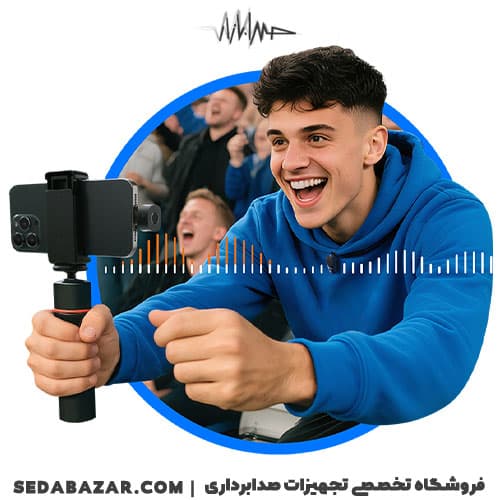 BOYA Magic 02 میکروفون بی سیم یقه ای مگنتی و دستی — تصویر ۲