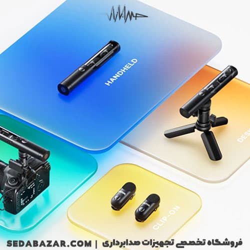 BOYA Magic 02 میکروفون بی سیم یقه ای مگنتی و دستی — تصویر ۴