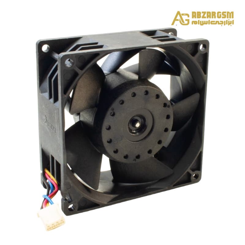 جت فن 12V-4.5A سایز 9.2X9.2X3.8cm مدل PFR0912XHE مارک DELTA