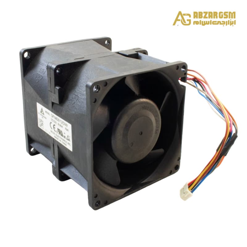 جت فن 12V-8A سایز 8x8x8cm مدل GFM0812DW مارک DELTA