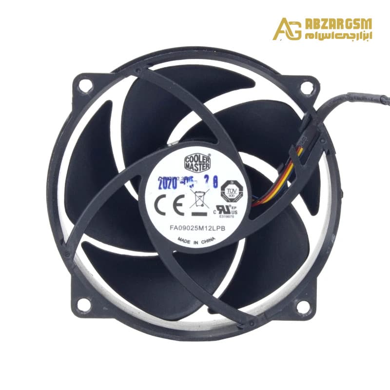 فن 12V گرد سایز 9.7×2.7cm مارک COOLER MASTER مدل FA09025M12LPB – AMD — تصویر ۲