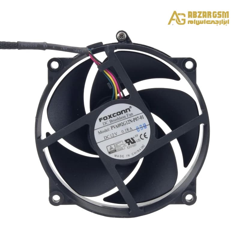 فن 12V گرد سایز 9.2×2.5cm مارک FOXCONN مدل PVA092G12 – AMD — تصویر ۵