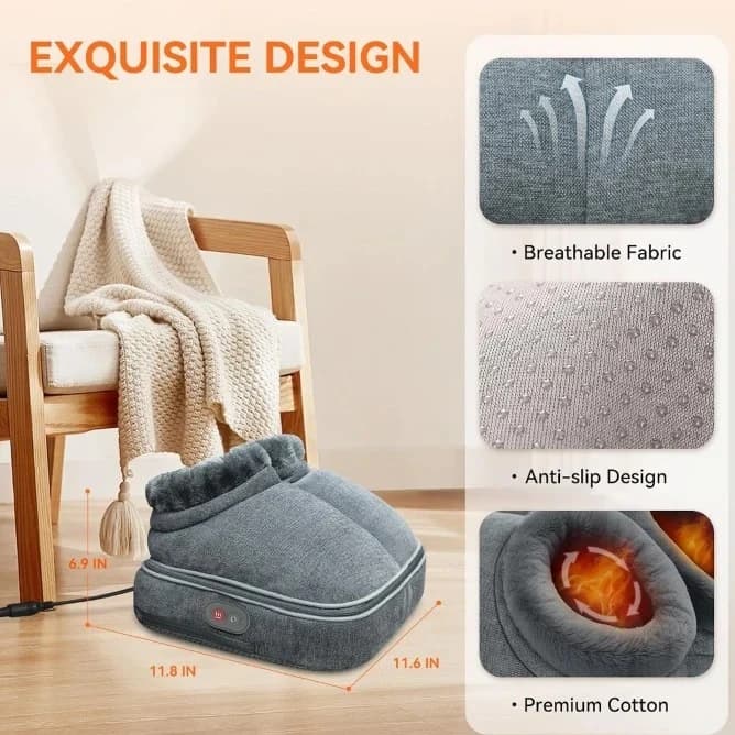 ماساژور پا گرین لاین مدل Foot Care Pro GNFOTCREMGGY — تصویر ۳
