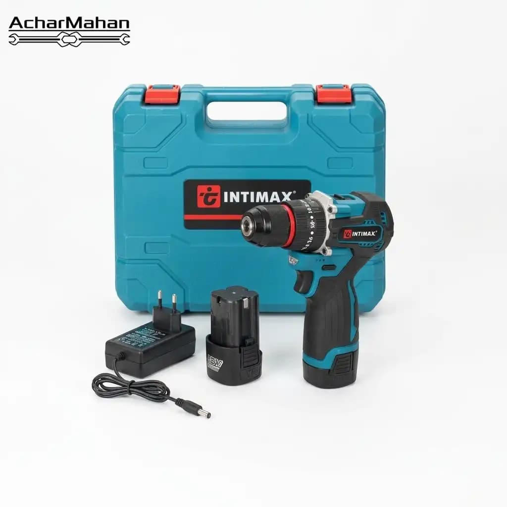 دریل شارژی براشلس چکشی اینتیمکس طرح ماکیتا مدل makita design