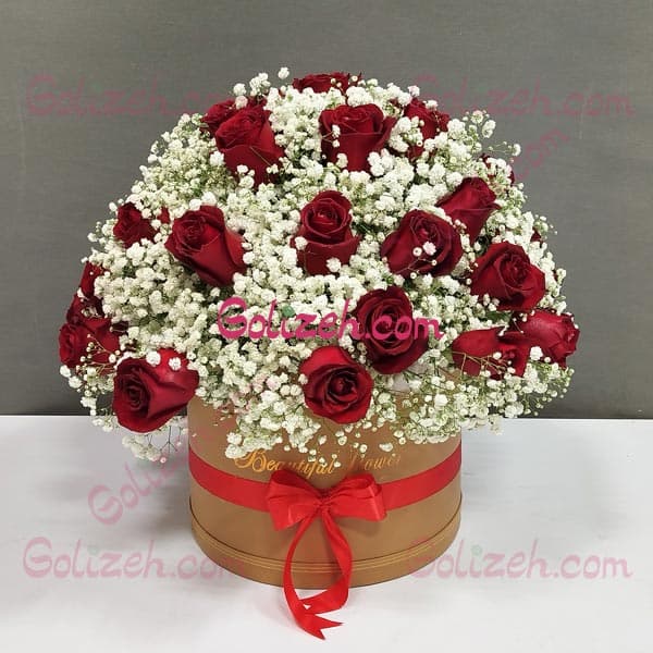 باکس گل رز و ژیپسی