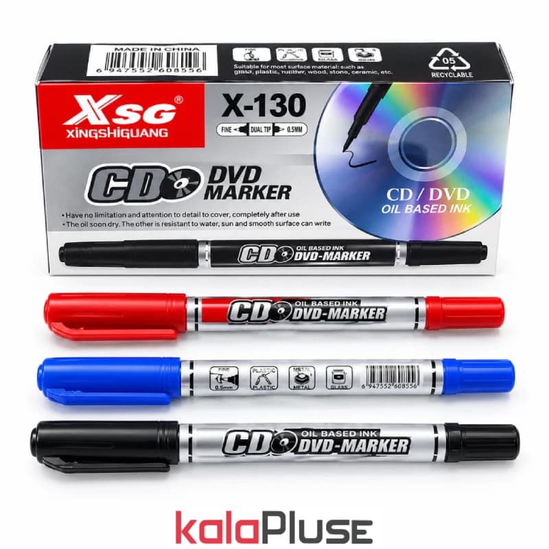 ماژیک سی دی نویس دو سر XSG
