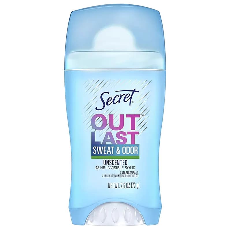 استیک ضد تعریق سکرت Secret Unscented Invisible | محافظت 48 ساعته