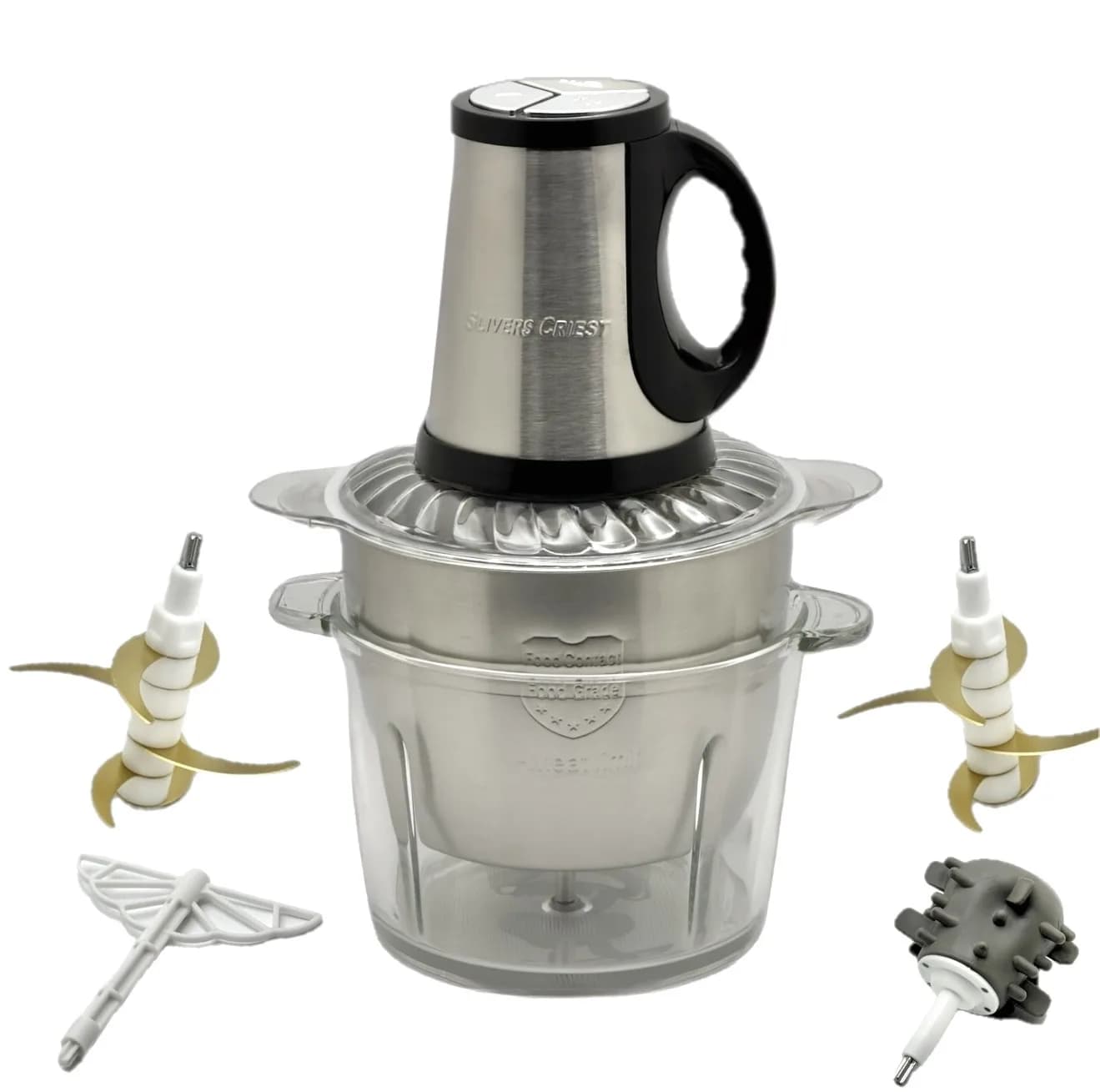 خردکن 3500 میلیلیتر سیلور کرست مدل SC-8235