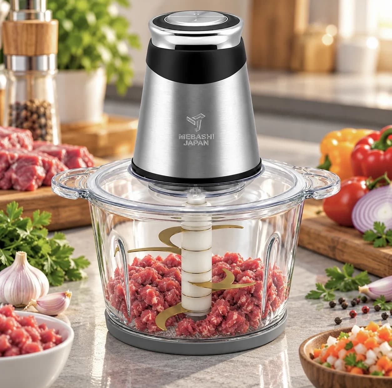 خردکن 3 لیتری مباشی مدل CH4021 — تصویر ۴