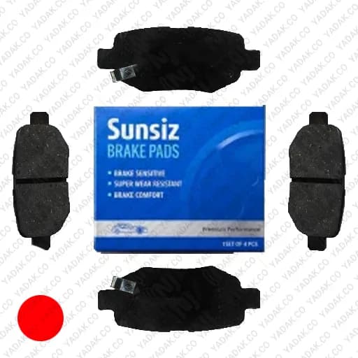 لنت ترمز جلو سرامیکی مناسب خودرو رنو پی کی برند سانسیز