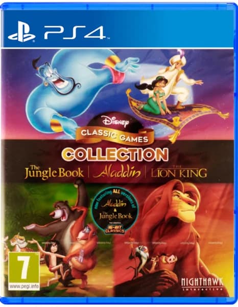 بازی DISNEY CLASSIC GAMES COLLECTION-THE JUNGLE BOOK-ALADDIN-LION KING برای PS4