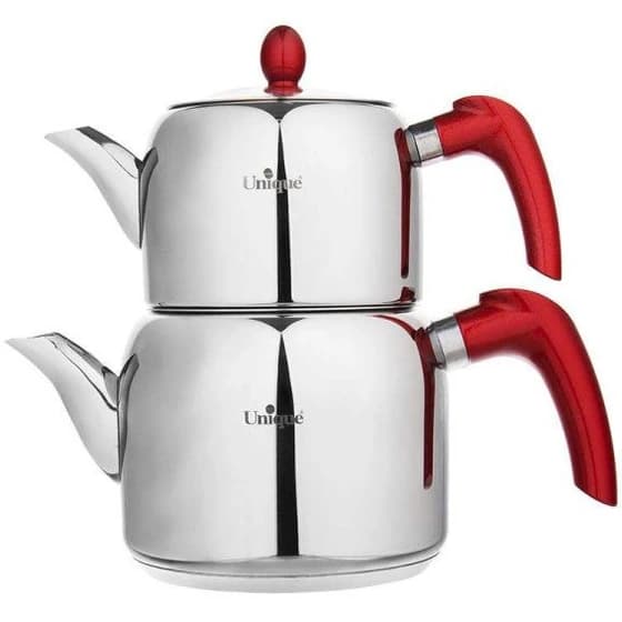ارسال فوری + ضمانت سلامت و اصالت کالا + کتری قوری (3 لیتر ) سیلیکون ترک یونیک کد UN-7511