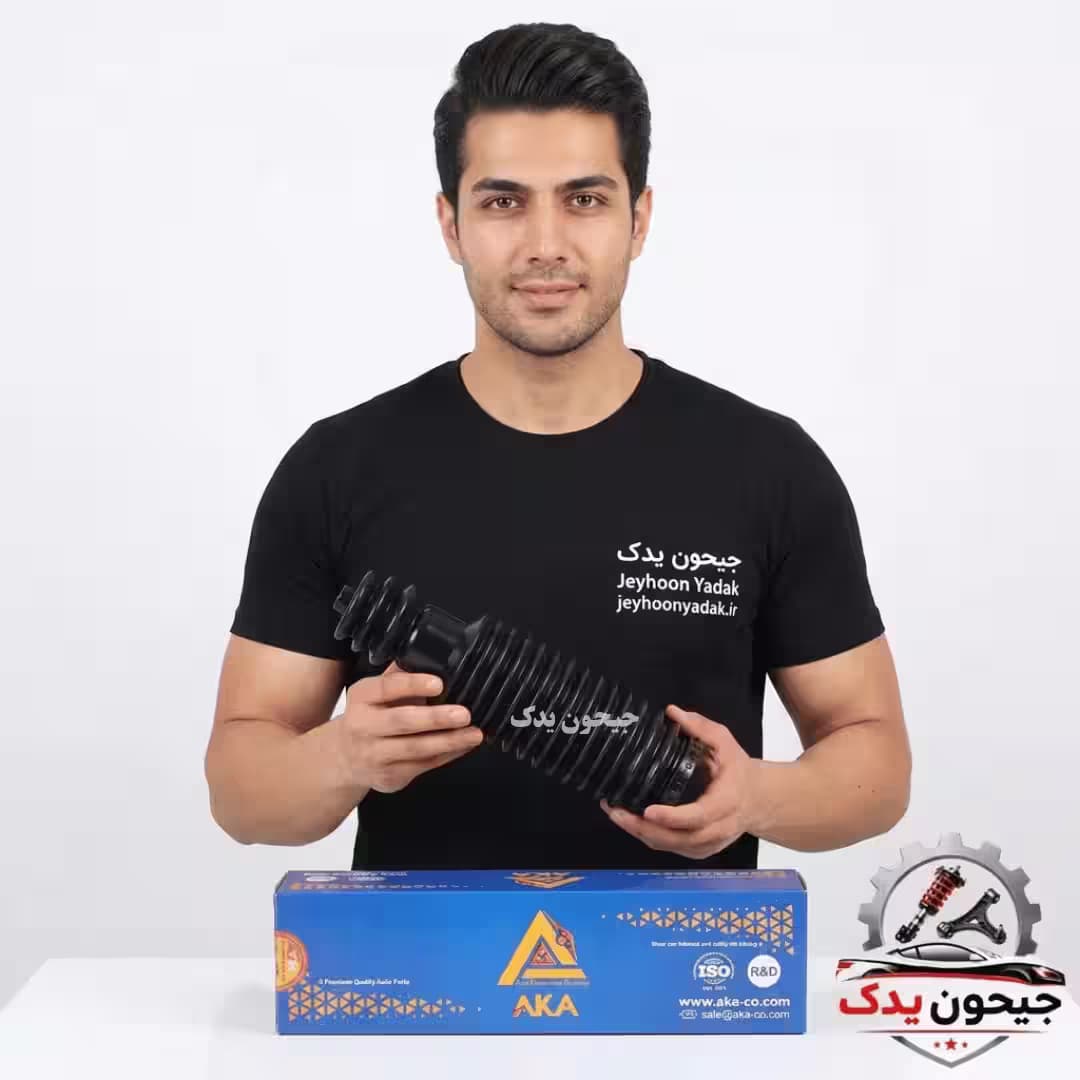 گردگیر جعبه فرمان یکسر تنگ پژو ۴۰۵ مشکی برند آکا