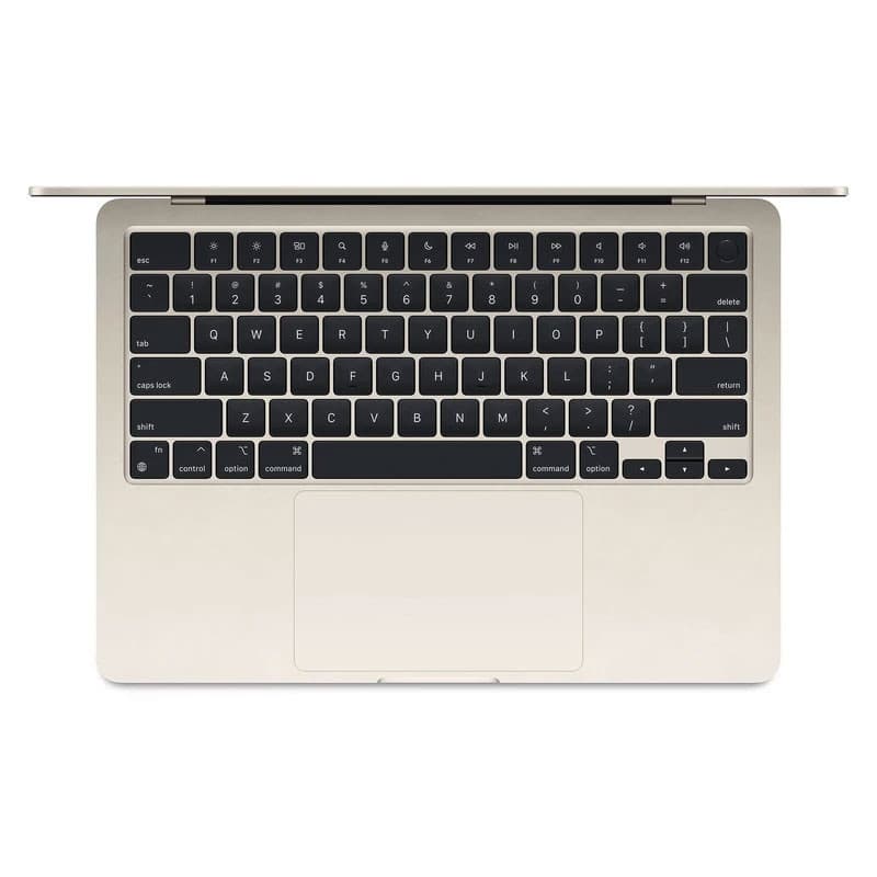 لپتاپ 13.6 اینچی اپل مدل MacBook Air MDHA4 2026 LLA با پردازنده M5 با 16 گیگابایت رم و حافظه داخلی SSD با ظرفیت 512 گیگابایت، نمایشگر Liquid Retina با وضوح 2560×1664، Wi-Fi 7، شارژدهی پخش ویدیو تا 18 — تصویر ۴
