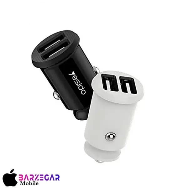 شارژر فندکی یسیدو مدل Yesido Y29 + کابل Micro-USB