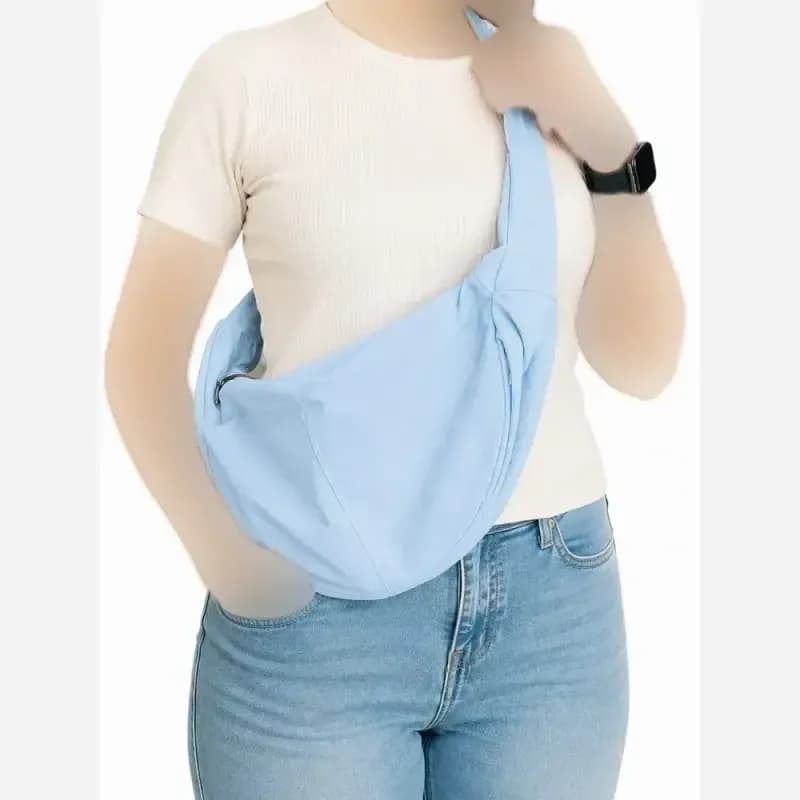 کیف کراس بادی لیزو رنگبندی متنوع سایز 27 در 38 — تصویر ۲