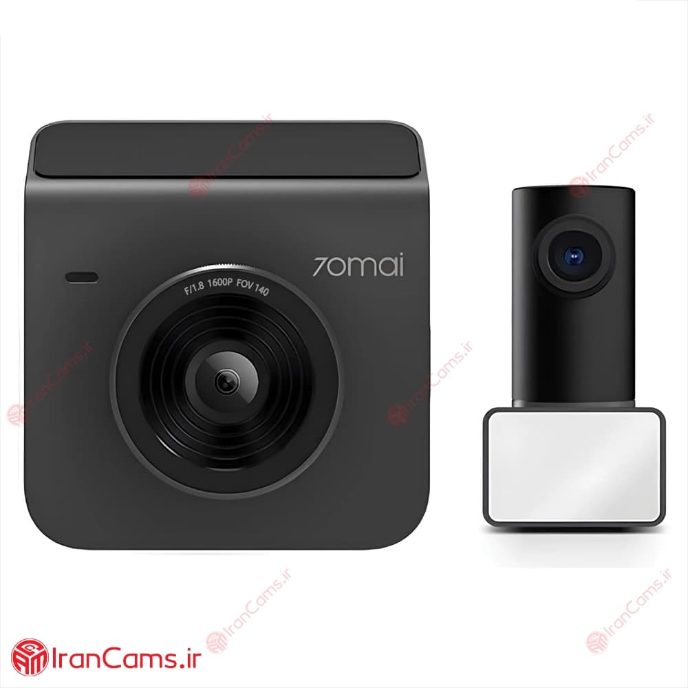 دوربین ثبت وقایع خودرو شیائومی 70mai مدل Dash Cam A400 (دو دوربین)