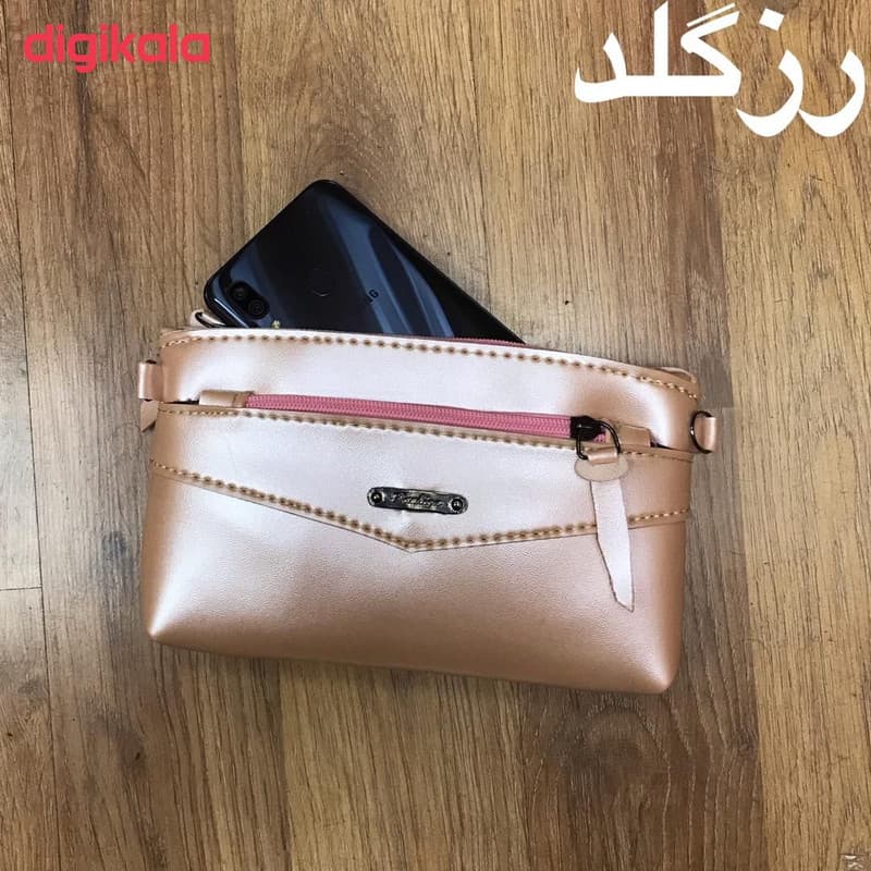 کیف دوشی زنانه کد 844 — تصویر ۱۱