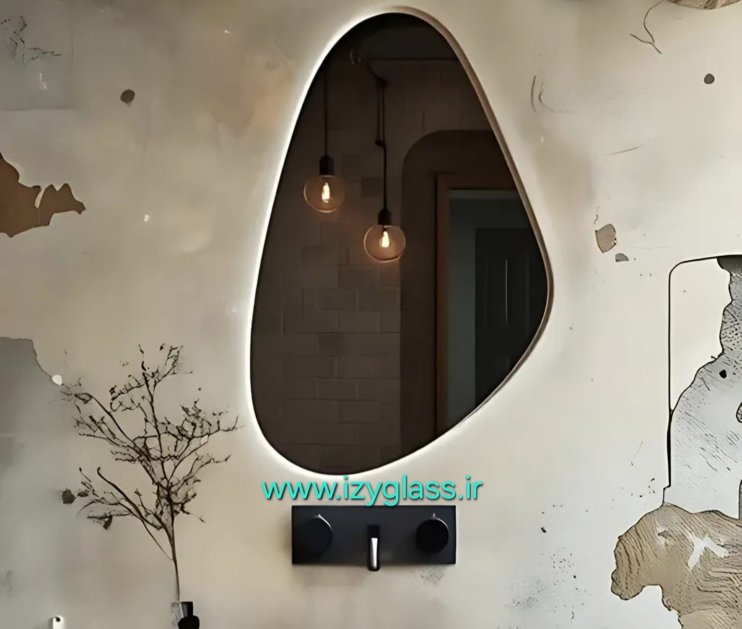 آینه دستشویی A139 — تصویر ۲